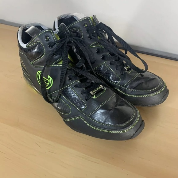 Phat Farm Other - Phat Farm Black and Neon Green Sneakers size 12